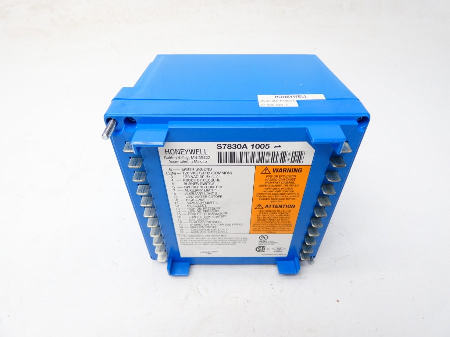 HONEYWELL S7830A1005 120VAC UNMP