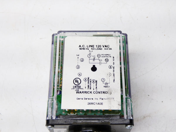 WARRICK CONTROLS 26MC1A0E 120V NSMP