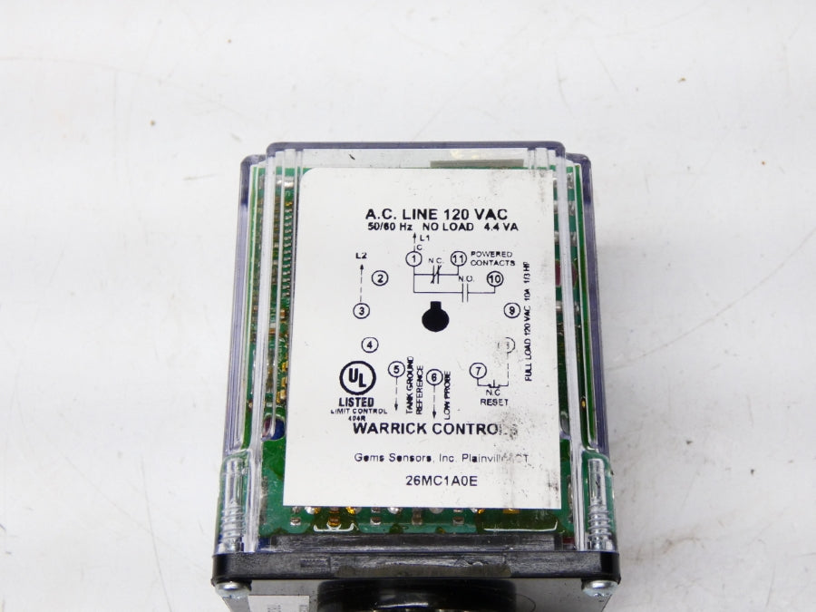 WARRICK CONTROLS 26MC1A0E 120V NSMP