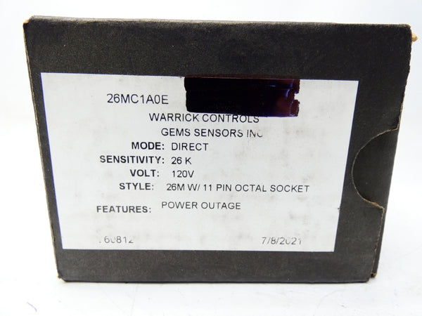 WARRICK CONTROLS 26MC1A0E 120V NSMP
