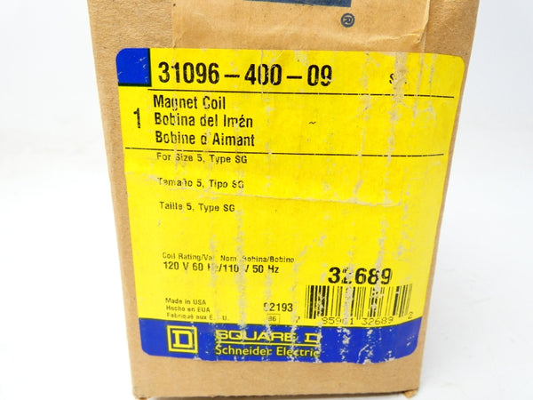 SQUARE D 31096-400-09 110/120V NSMP