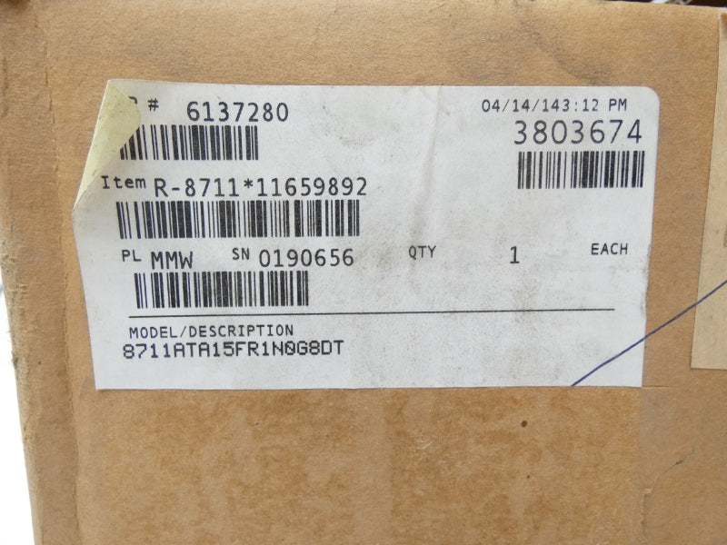 ROSEMOUNT 8711ATA15FR1N0G8DT 40VDC 0.5A 285PSI NSMP