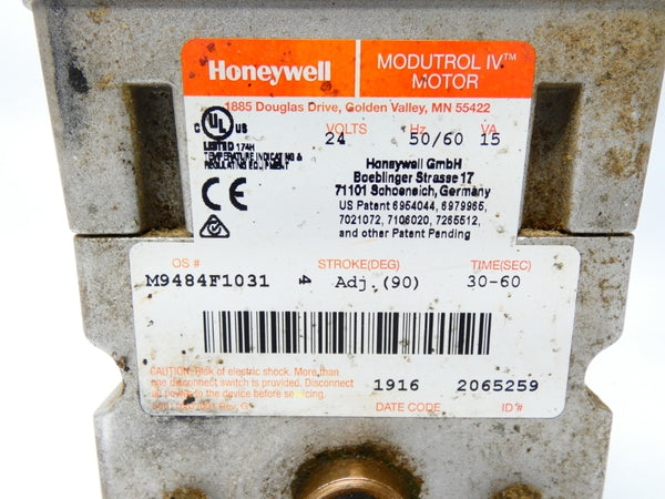 HONEYWELL M9484F1031 24V UNMP