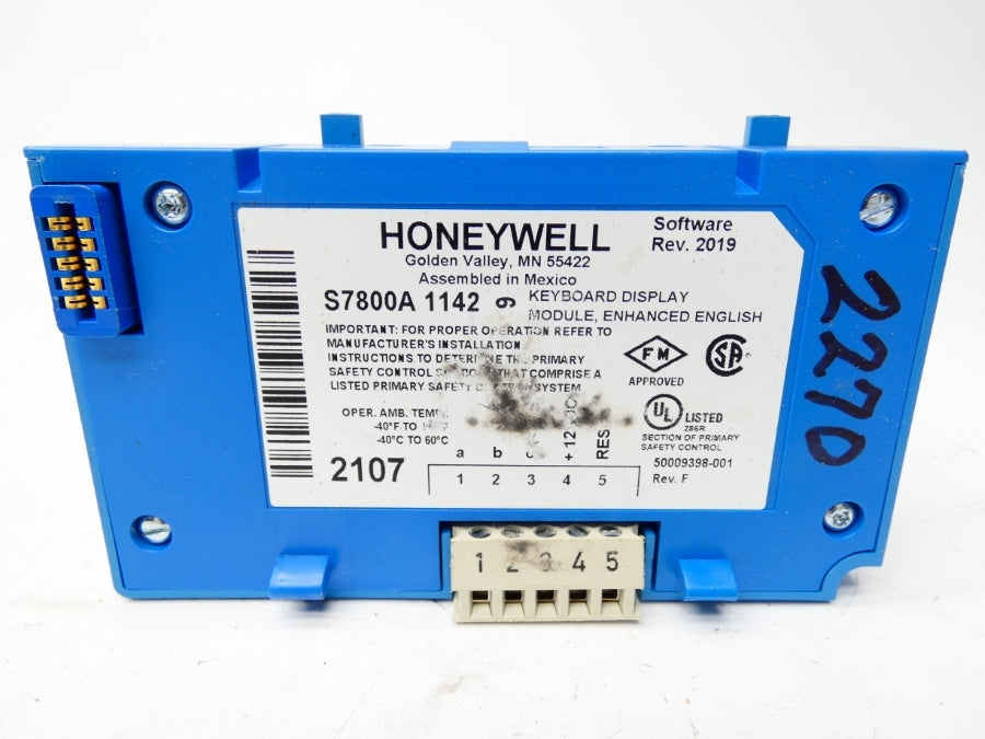 HONEYWELL S7800A1142 UNMP