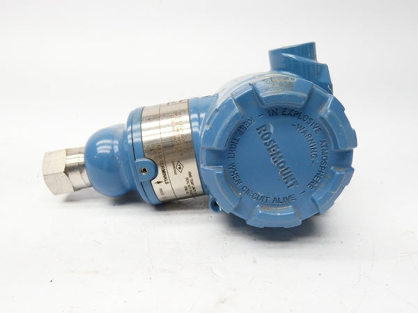 ROSEMOUNT 3051TG2A2B21AE5M5S5 10.5-42.4VDC 0-150PSI UNMP
