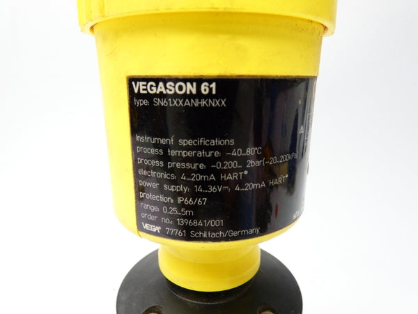 VEGA VEGASON61 SN61.XXANHKNXX 14-36V -4-80C UNMP