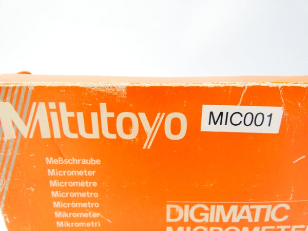 MITUTOYO MIC001 0-1" NSMP