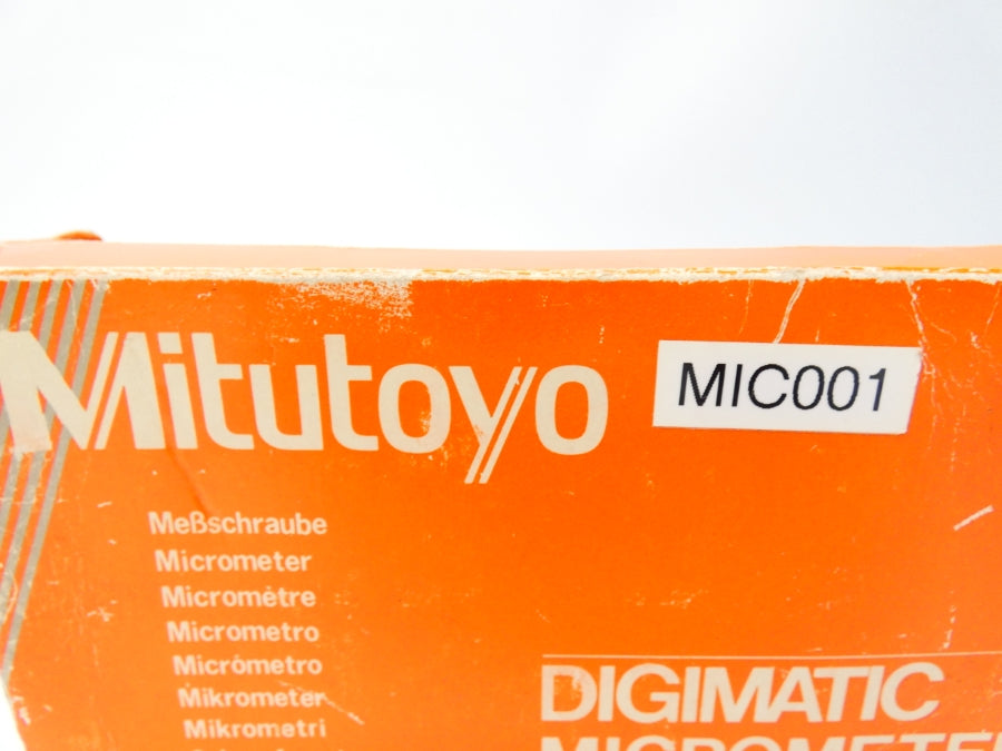 MITUTOYO MIC001 0-1" NSMP