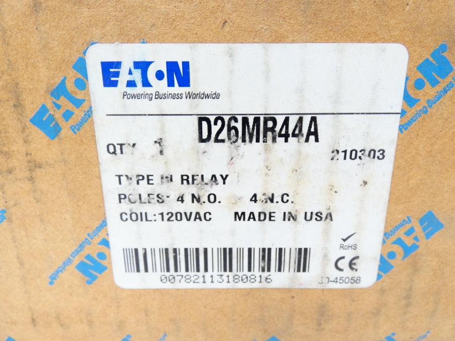 EATON D26MR44A 120VAC NSMP