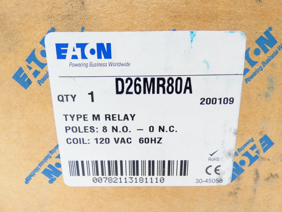EATON D26MR80A 120VAC NSMP