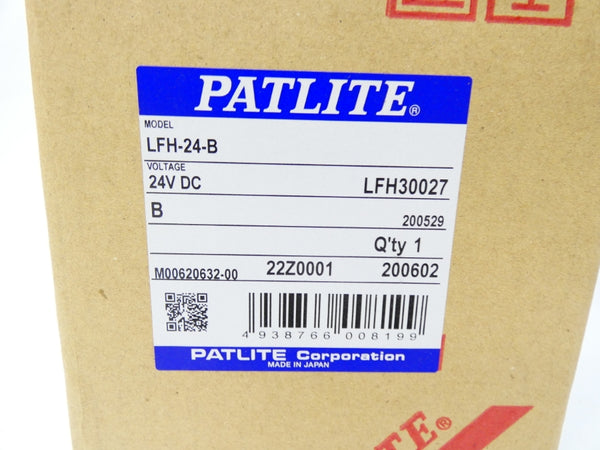 PATLITE LFH-24-B 20-30VDC 0.23A NSMP