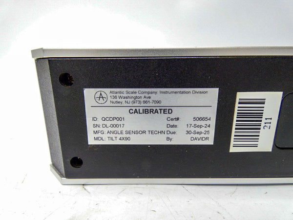 ATLANTIC SCALE COMPANY TILT4X90 QCDP001 NSMP