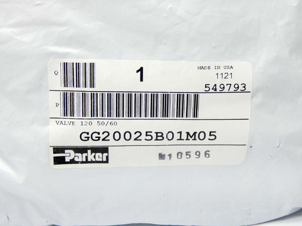 PARKER GG20025B01M05 120V NSMP