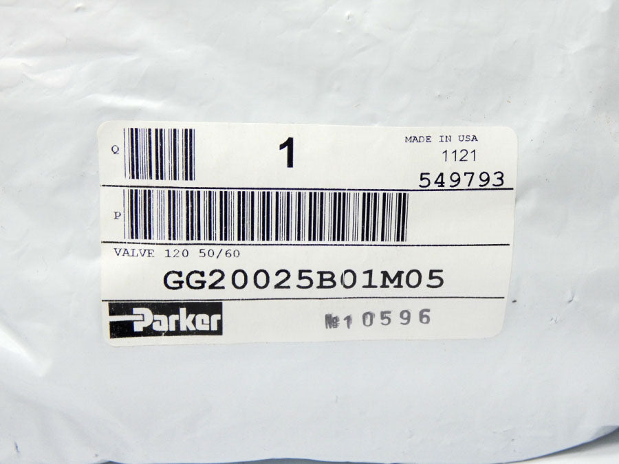 PARKER GG20025B01M05 120V NSMP