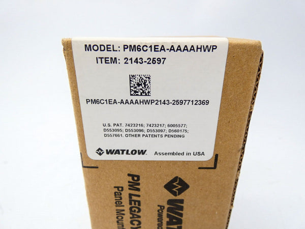 WATLOW PM6C1EA-AAAAHWP 100-240VAC NSMP