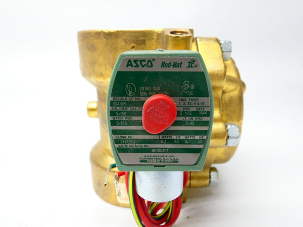 ASCO 8210G101 110-120V 5-150PSI 2-1/2" NSNP