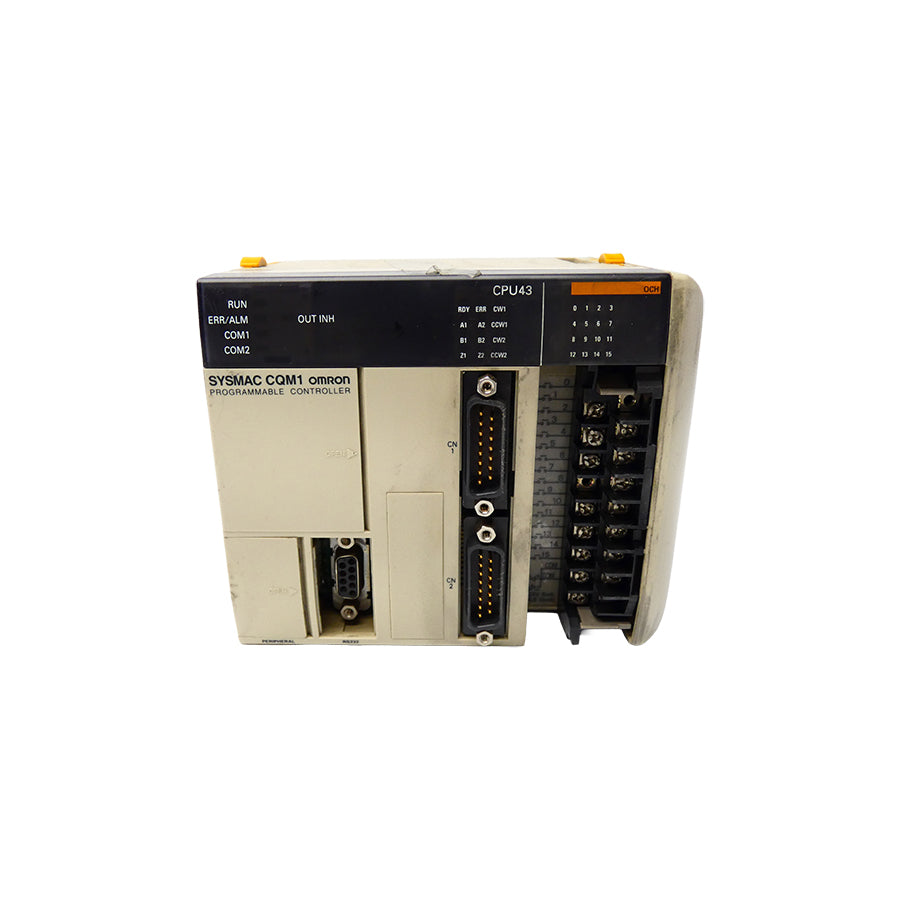 OMRON CQM1-CPU43 24VDC (AS PICTURED) UNMP
