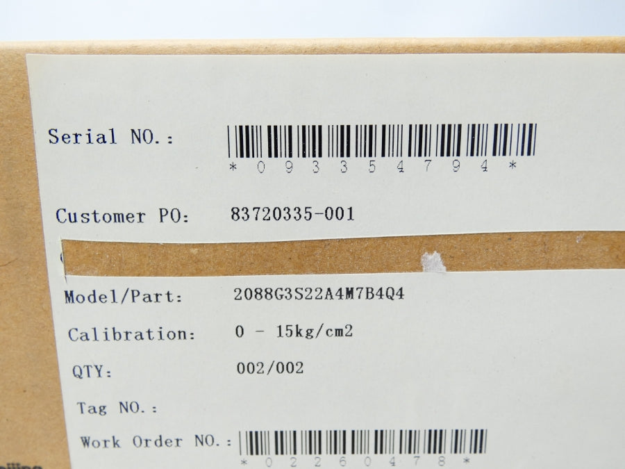 ROSEMOUNT 2088G3S22A4M7B4Q4 10.5-36VDC 800PSI NSMP