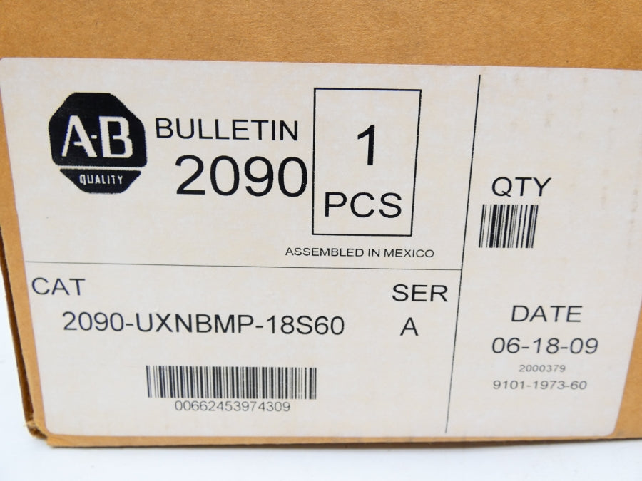 ALLEN BRADLEY 2090-UXNBMP-18S60 SER. A NSMP
