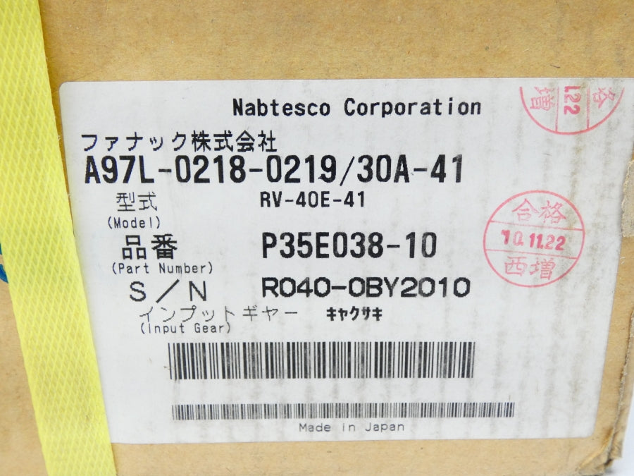 NABTESCO A97L-0218-0219/30A-41 P35E038-10 NSFS