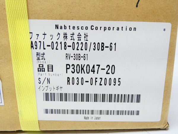 NABTESCO A97L-0218-0220/30B-61 P30K047-20 NSFS