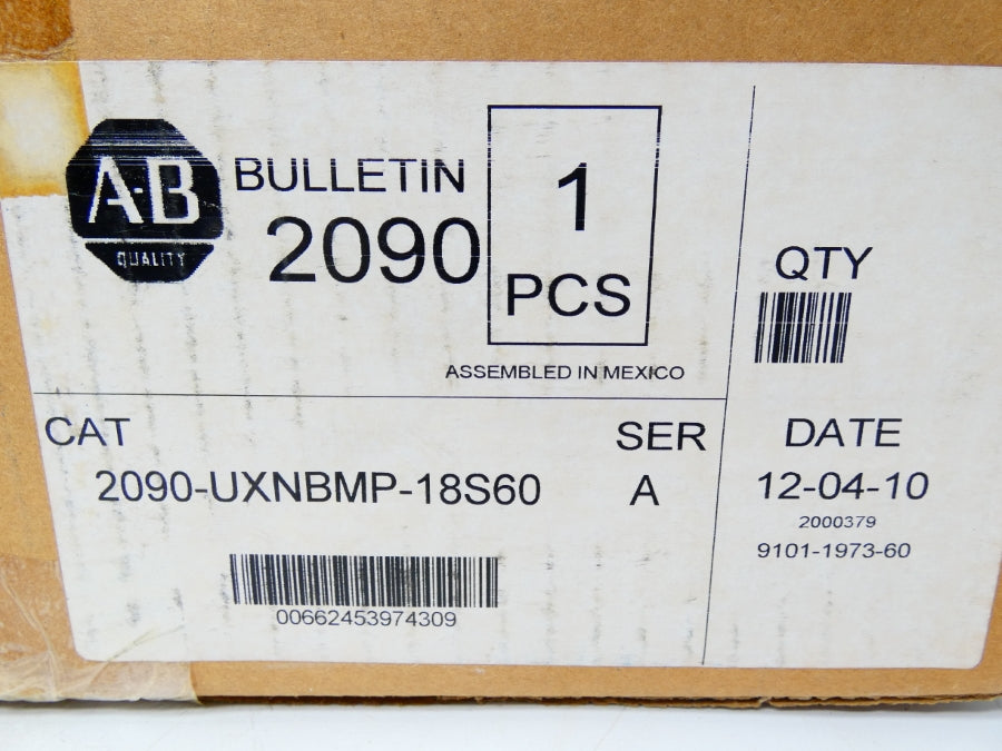 ALLEN BRADLEY 2090-UXNBMP-18S60 SER. A NSMP