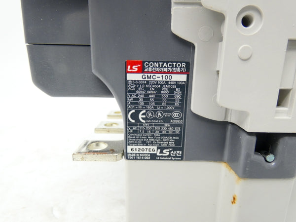 LS GMC-100 380-450V 160A NSMP