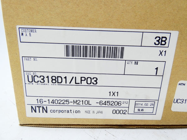 NTN UC318D1/LP03 NSMP