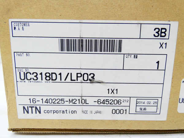 NTN UC318D1/LP03 NSFS