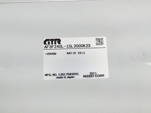 GTR AF3FZ40L-15L2000K23 12517582001 NSMP