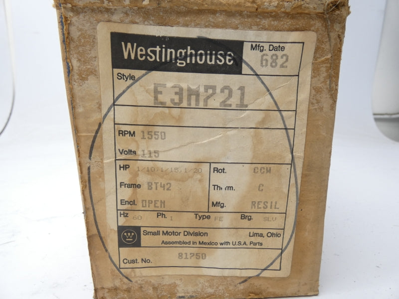 WESTINGHOUSE E3M721 E322P116 155V NSMP