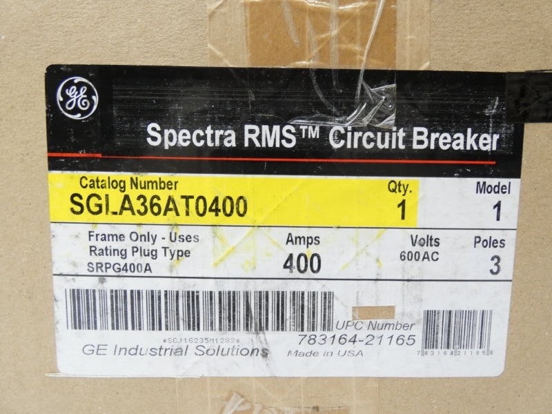 GENERAL ELECTRIC SGLA36AT0400 600V 400A NSMP