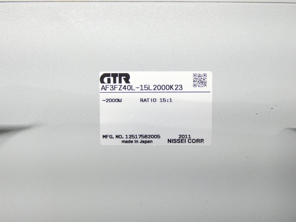 GTR AF3FZ40L-15L2000K23 NSNP
