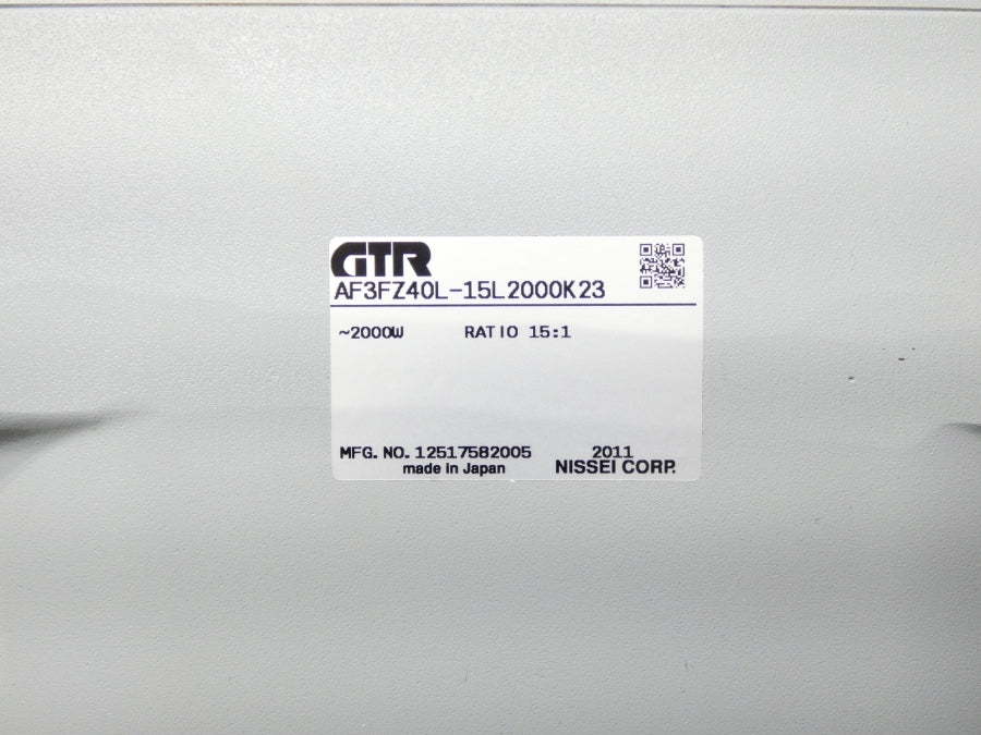 GTR AF3FZ40L-15L2000K23 NSNP
