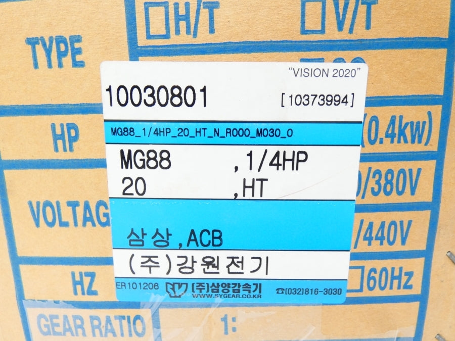 SAMYANG MG-F88 HO02-20-F88 220/380V 1.3/0.8A NSMP