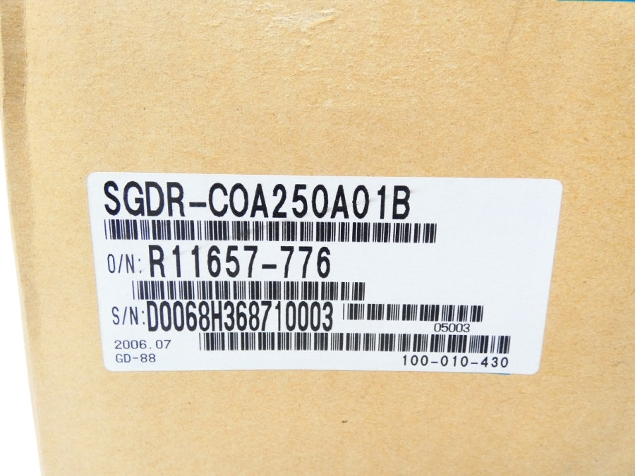 YASKAWA SGDR-COA250A01B NSFS