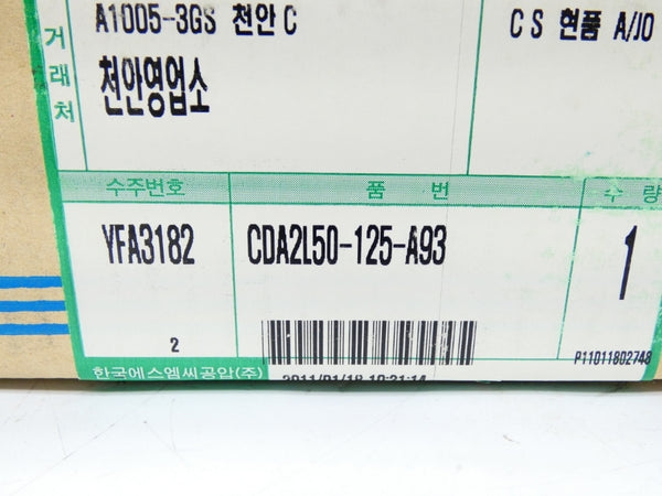 SMC CDA2L50-125-A93 NSFS