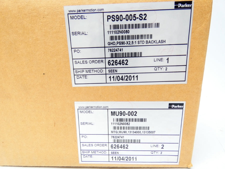 PARKER PS90-005-S2 MU90-002 NSMP