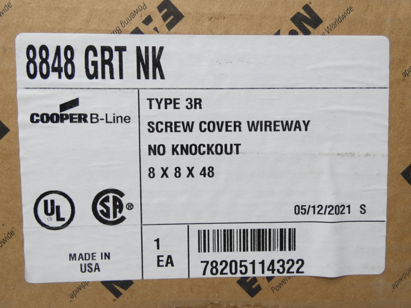 EATON COOPER B-LINE 8848GRTNK NSMP