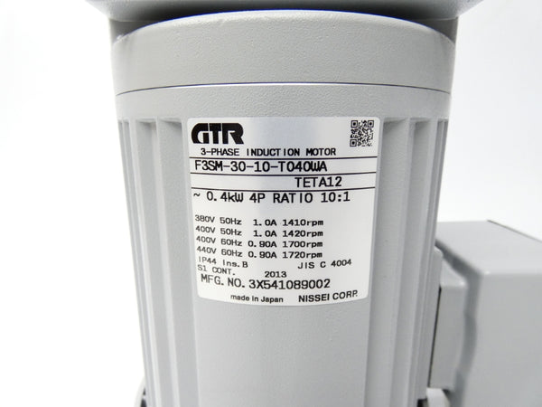 GTR F3SM-30-10-T040WA 440V 1A NSMP