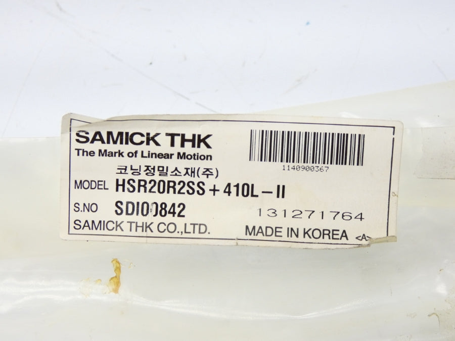 THK HSR20R2SS+410L-II NSNP