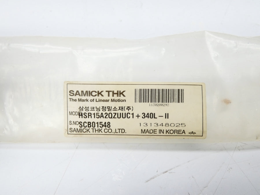 THK HSR15A2QZUUC1+340L-II NSNP