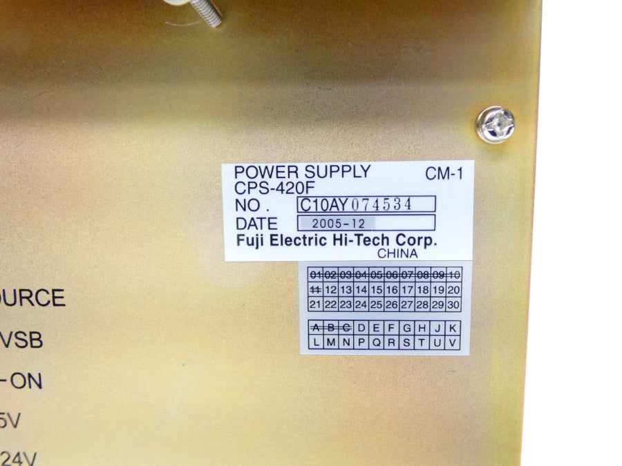 FUJI ELECTRIC CPS-420F 200-240VAC 3A NSNP