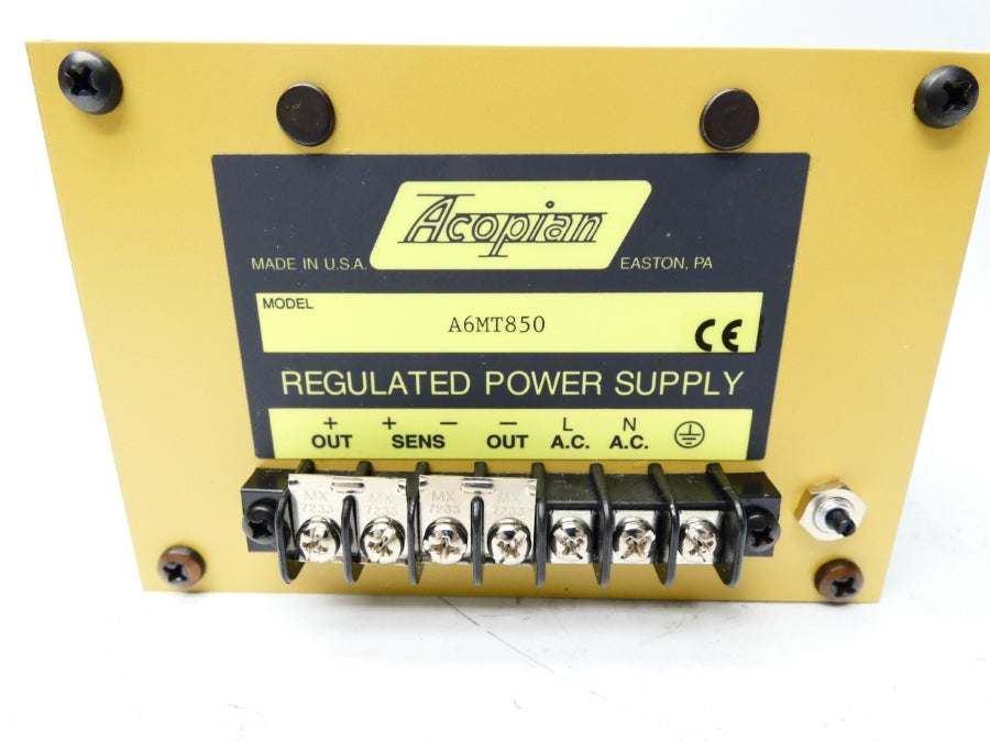 ACOPIAN A6MT850 NSMP