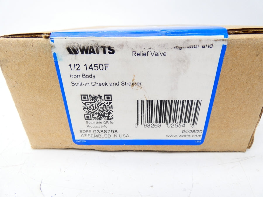 WATTS 1450F 30PSI 1/2" NSMP