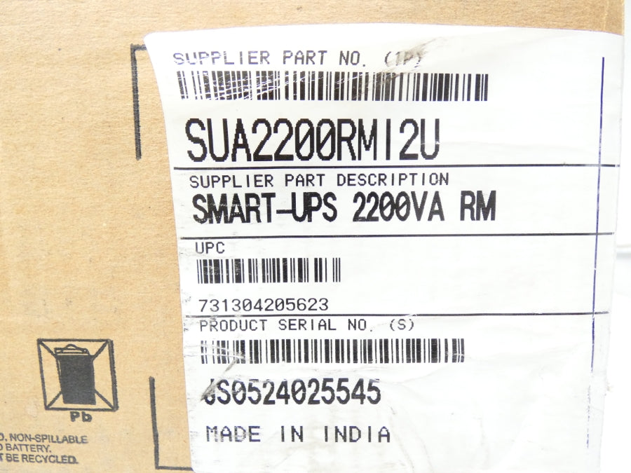 APC SUA2200RMI2U 220-240V 16A NSMP