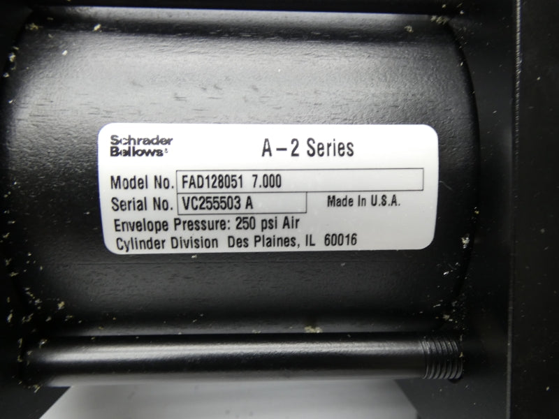 SCHRADER BELLOWS FAD1280517.000 250PSI NSNP