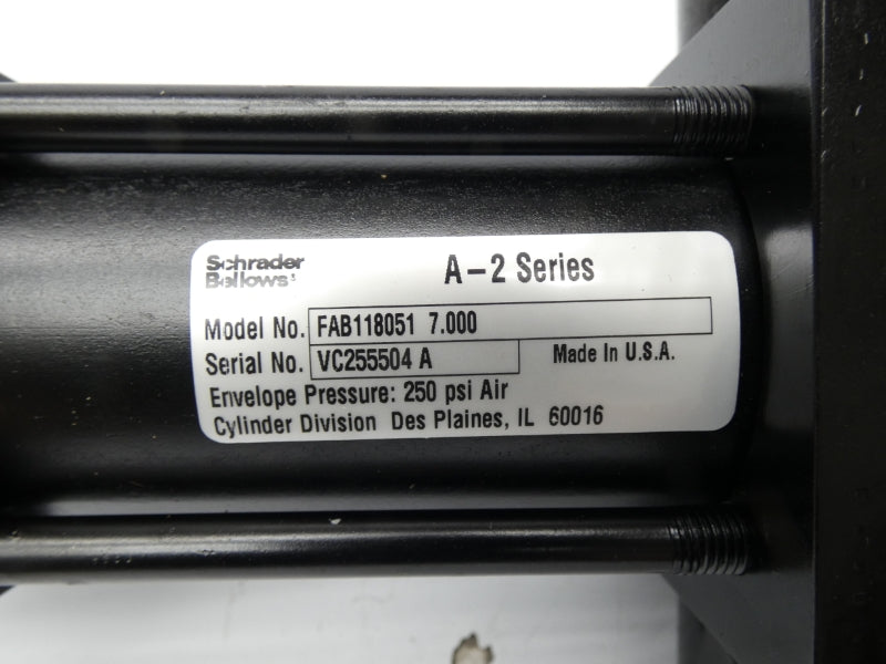 SCHRADER BELLOWS FAB1180517.000 250PSI NSNP