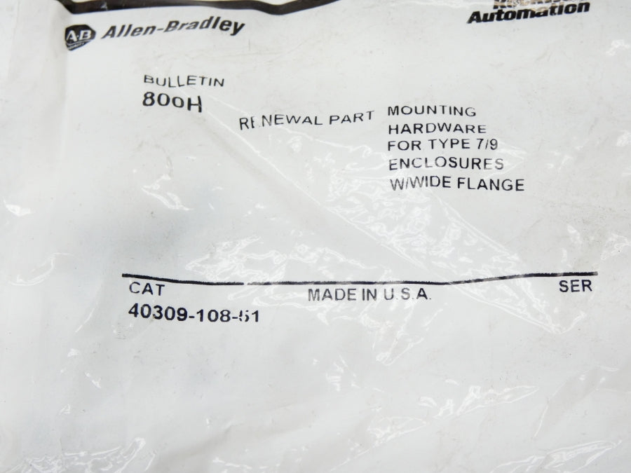 ALLEN BRADLEY 40309-108-51 NSMP