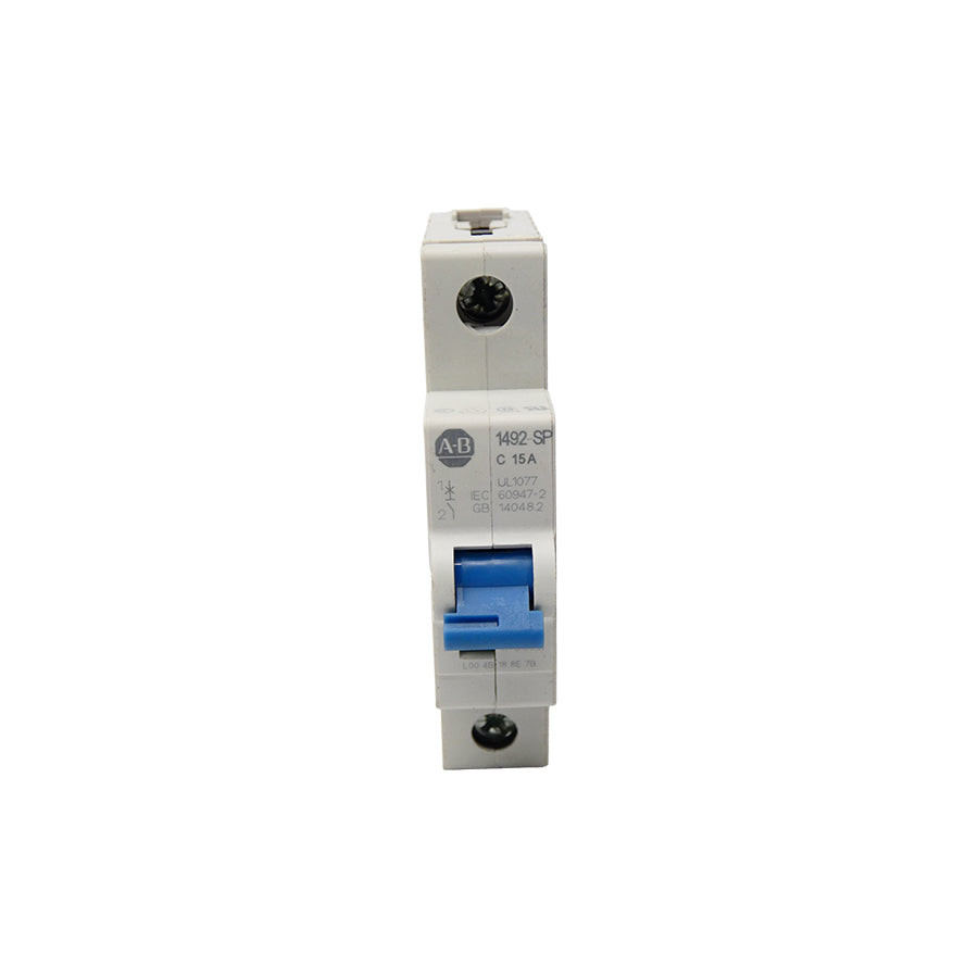 ALLEN BRADLEY 1492-SPM1C150 SER. D 277VAC 15A UNMP